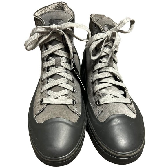 Sorel Cheyanne Metro Hi Lace Suede Leather Quarry Gray Waterproof Boots Mens 9.5 - Picture 5 of 16